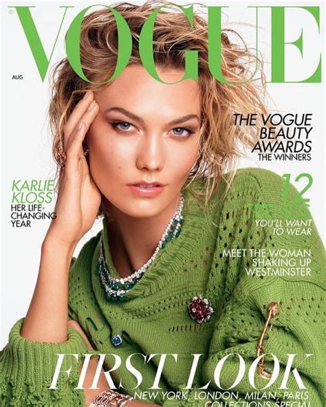 Karlie Kloss Vogue Magazine Covers • Celebmafia