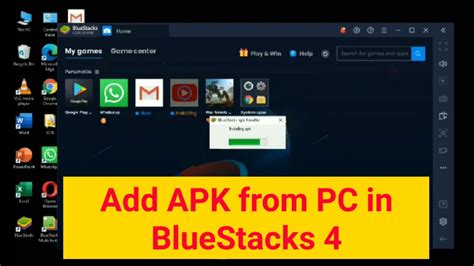 How To Add Apk In Bluestacks App Player 2020 Youtube
