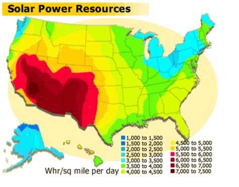 Solar Power Map