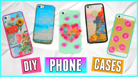They are super easy to be done. 5 DIY Phone Cases: Tumblr Inspired!! ♡ (Cute, Easy ...