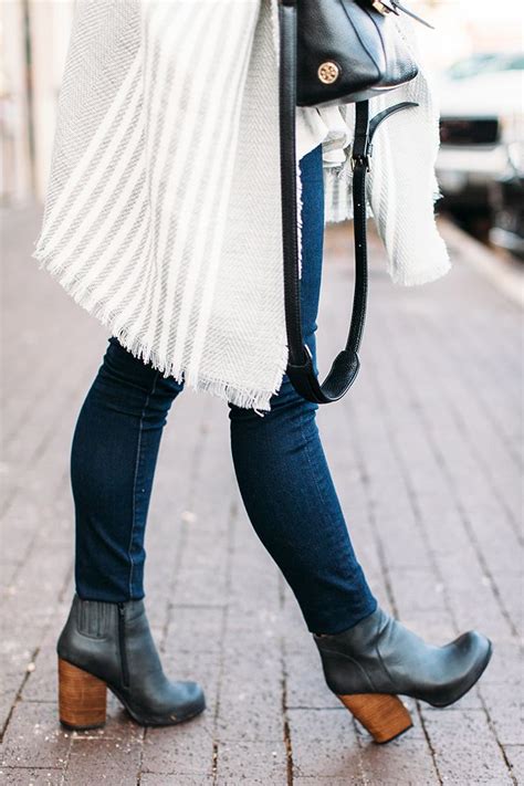 Grey Striped Poncho A Lonestar State Of Southern Fashion Cold