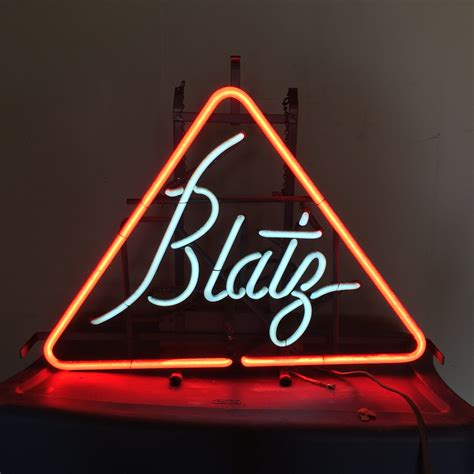 Original Vintage Blatz Beer Neon Sign Blatz Beer Signs Etsy