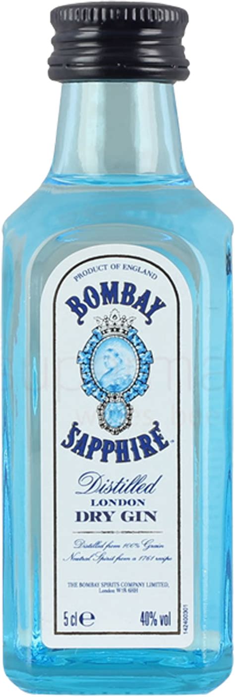 Bombay Sapphire Gin 5cl Clipart Large Size Png Image Pikpng