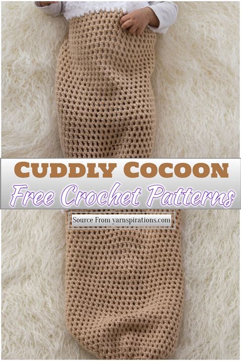 25 Free Crochet Baby Cocoon Patterns