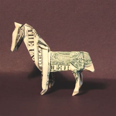 John Montroll On Instagram “dollar Bill Horse From Horses In Origami