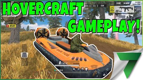 The Hovercraft Strategy New Map Ros Game Rules Of Survival Youtube