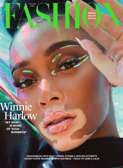 Winnie Harlow Is Fashions November 2020 Cover Star Fashion Magazine