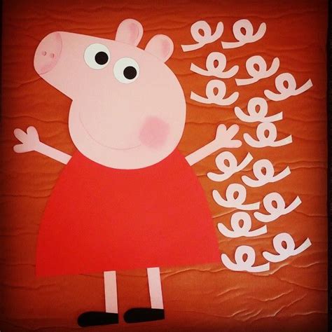 Pin The Tail On Peppa Pig Peppa Pig Birthday Party Peppa Pig