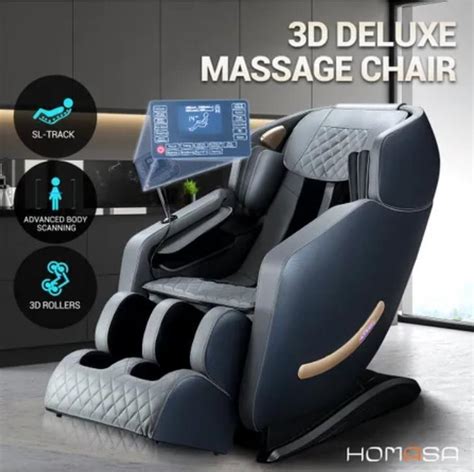 Homasa 3d Electric Massage Chair Full Body Zero Gravity Intelligent Massager
