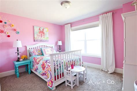 Colorful Little Girl Room Girls Bedroom Ideas Benjamin Moore Pink
