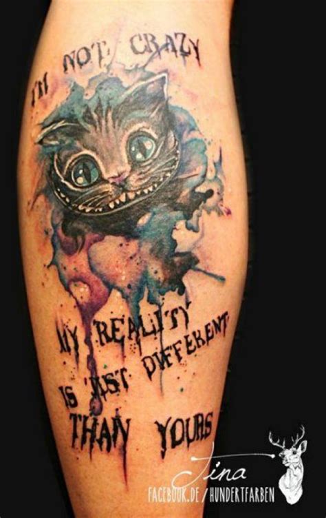 He appears at the very beginning of the book, in chapter one, wearing a waistcoat, and muttering oh dear! Tattoo Leg Thigh Alice In Wonderland 58 Ideas #tattoo #tattoo #tattoo #leg in 2020 | Wonderland ...