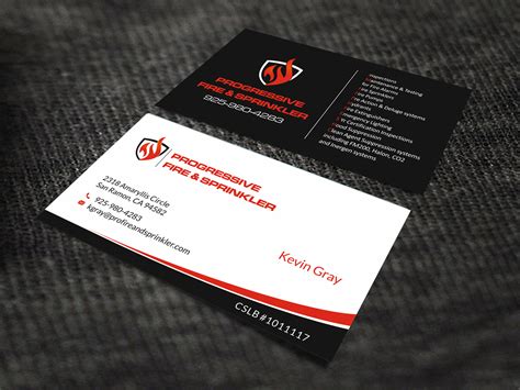 Instantly open all the accounts you need. Business Card and Stationery Design Contest for Progressive Fire & Sprinkler Service | Hatchwise