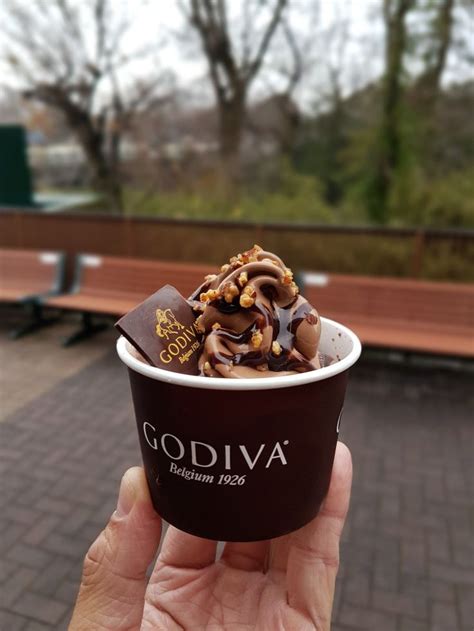 Chocolate Ice Cream Godiva Gotemba
