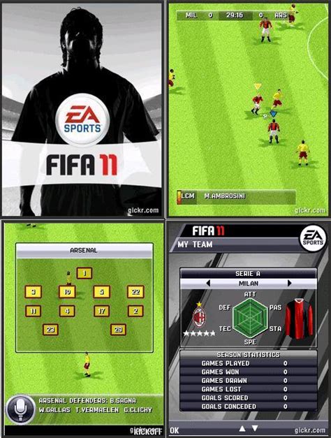 Los juegos para android han evolucionado de tal manera que un usuario con un móvil o tablet no tiene nada que envidiar a usuarios con consolas. Mi Celular: Juego FIFA 2011 para celulares gratis