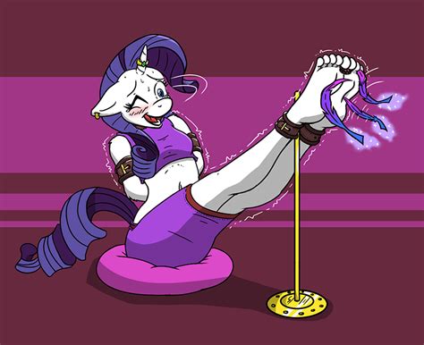 Rarity Tickled By Caroos Dungeon On Deviantart