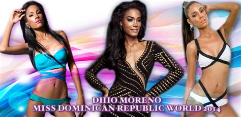 Dhio Miss Dominican Rep World 2014 Photo Collage Miss World Photo