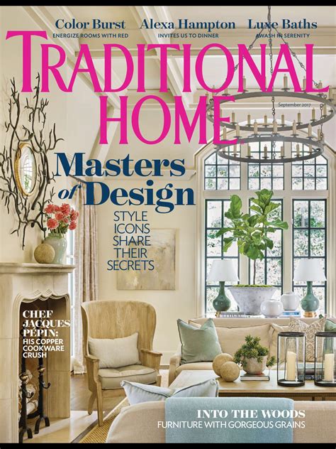 Cover From Traditional Home September 2017 Read It On The Texture
