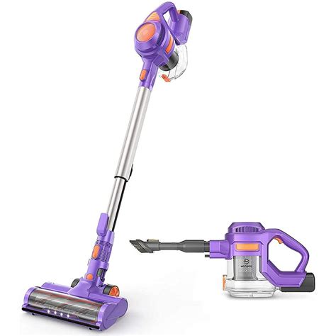 Moosoo Cordless Vacuum Quiet Lightweight 4 In 1 Stick Vacuum Cleaner