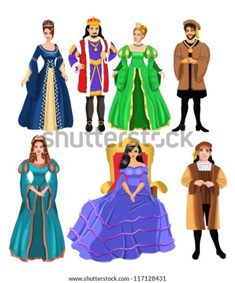 Fairy Tale Characters Stock Vector Royalty Free 117128431