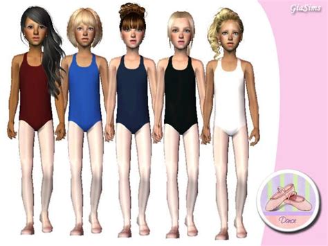 S Ballet Leotards Sims 4 Children Leotards Ballet Sims 4 Clothing
