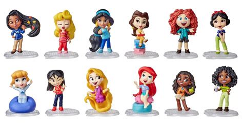 Disney Princess Comics Minis Comfy Squad Collection Pack With 12 Dolls