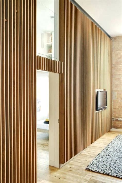 Vertical Wood Panel Wall Wood Slat Wall Interior Timber Walls