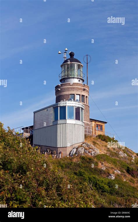 The Kullen Lighthouse by the mouth of Öresund at Kullaberg Kullens fyr Höganäs Skåne