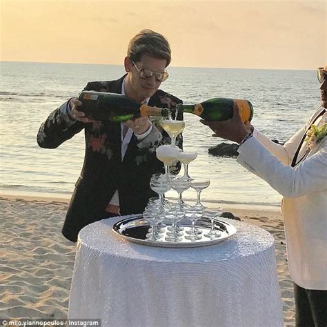 Milo Yiannopoulos Gets Married In Hawaii Daily Mail Online