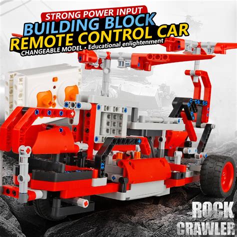 New Diy Building Blocks Rc Car 2017a 22 116 24g Remote Control Car