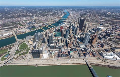 Dave Dicello Photography Aerial Views Of Pittsburgh Downtown