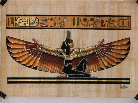 Maat Goddess Truth Egyptian Justice Maat Harmony Hd Wallpaper