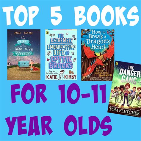 Top Five Books For 10 11 Year Olds