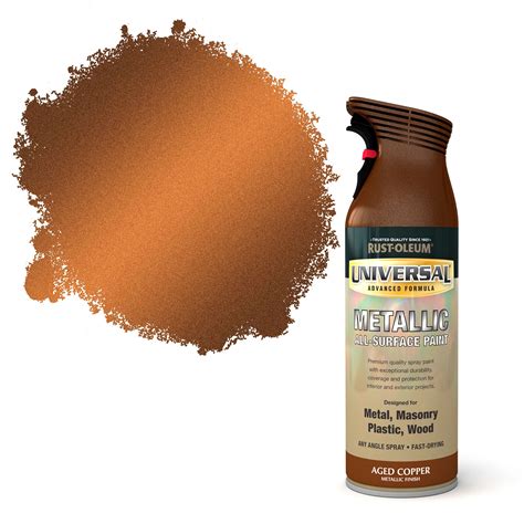 Rust Oleum Universal Aged Copper Metallic All Surface Spray Paint 400