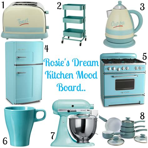 Rosies Cottage Rosies Dream Pastel Kitchen Mood Board
