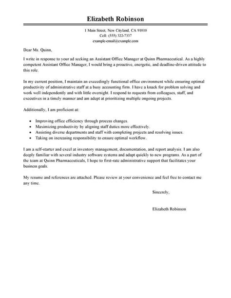 Writing a cover letter a cover letter must accompany every letter or cv you send out. Best Secretary Cover Letter Examples | Cover letter ...