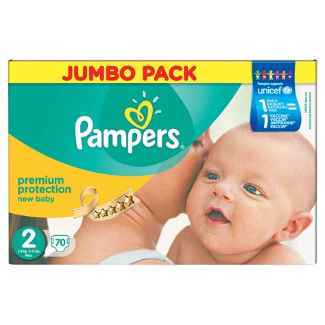 Pampers New Baby Size 2 Mini Jumbo Pack 70 Nappies Baby And Toddler