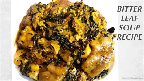 Excess intake of bitter leaf can result in several health concerns that will cost you time, money and peace of mind. Automatic Nigeria Bitter Leaf Soup| Ofe Onugbu Very ...