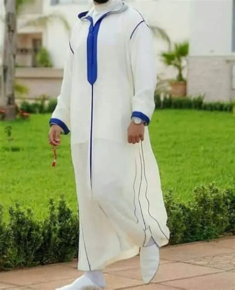 Moroccan Traditional Sahara Dress Draa 100 Handwoven For Men