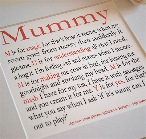 Mummy Poem
