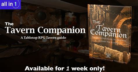 Tenkars Tavern Kickstarter The Tavern Companion System Neutral