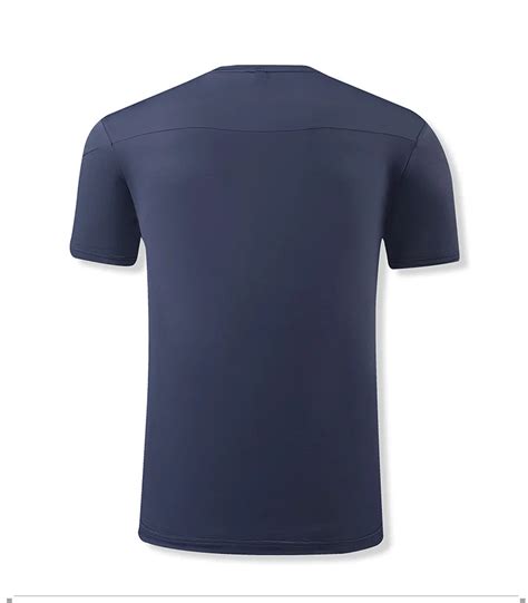 New Men S Quick Drying Elastic Sports T Shirt With Round Neck