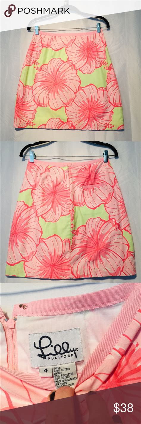 Lilly Pulitzer Mimi Skirt Floral Lilly Pulitzer Pulitzer Lillies