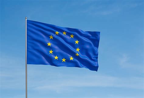 European Union Flag Design And Uses Worldatlas