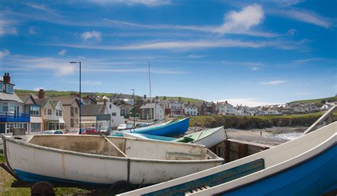 Cychod Y Borth Borth Itself Is A Long Narrow Village Fron Flickr