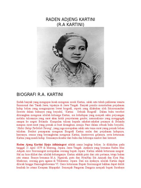 Biografi Ra Kartini Pdf