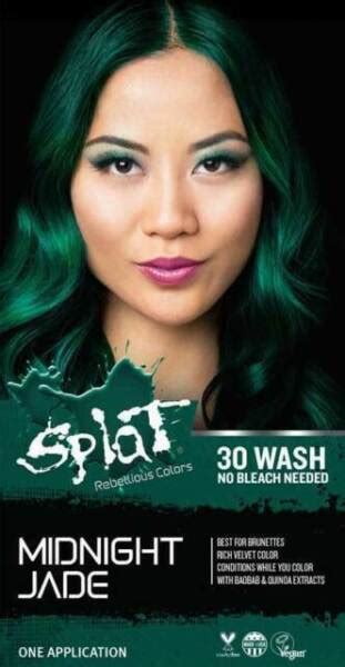 Splat Rebellious Colors 30 Wash No Bleach Needed Hair Color Kit
