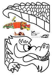 Our printable dragon mask is useful for acting out fairy stories, the story of st george and the dragon, and of course the chinese zodiac story! Dragon Head Template | Found on thanakkarkulamedntrust.com | International Night | Chinese ...