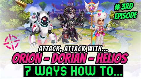 Hero Wars Orion Dorian Helios Team Counter Crit Teams Attack