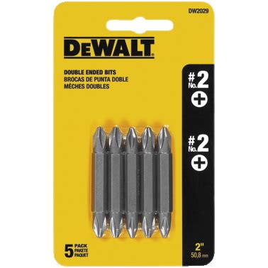 Double driver can view all the drivers installed on your system and backup, restore, save and print all chosen drivers simply and reliably. DeWalt DW2029 #2 Phillips Double-ended Screwdriver Bit
