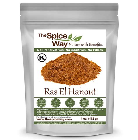 Buy The Spice Way Ras El Hanout Moroccan Meat Spice Blend Salt Free